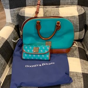 Dooney & Bourke teal bag